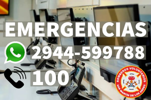Bomberos Voluntarios incorporó un número de Whatsapp para emergencias