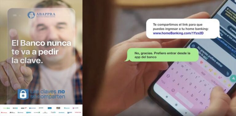 Campaña para prevenir estafas digitales