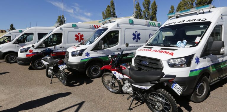 El sistema de Salud neuquino incorporó 27 vehículos