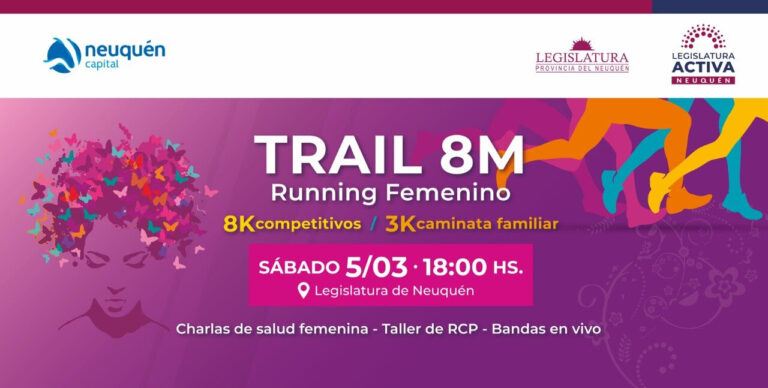 Día de la Mujer: 3 mil mujeres participarán de la corrida que organiza la Legislatura