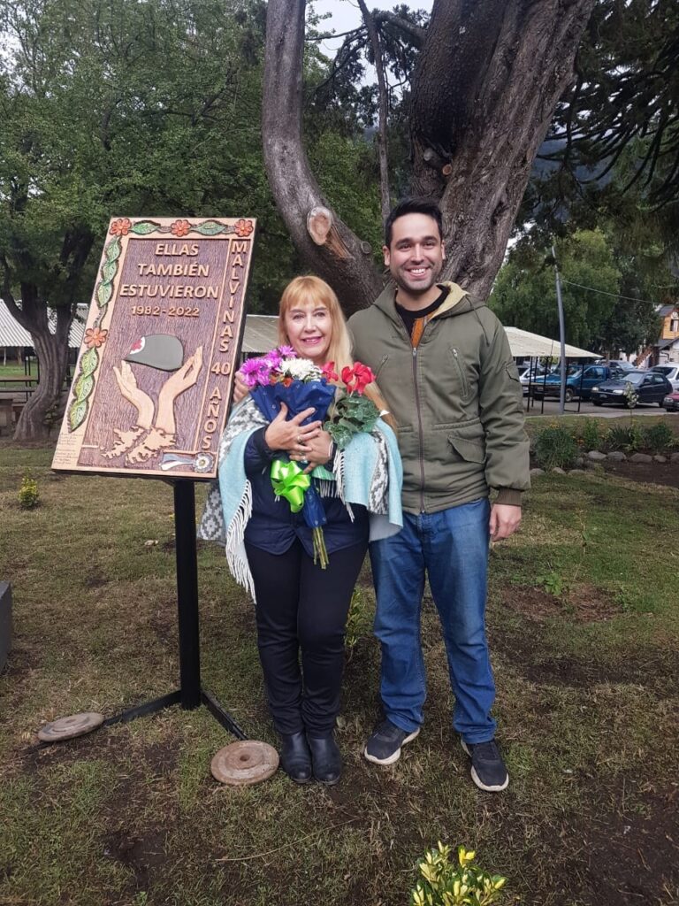 Norma Isabel Castilla con amor y bondad colaboró en la guerra atendiendo a los soldados heridos de Malvinas