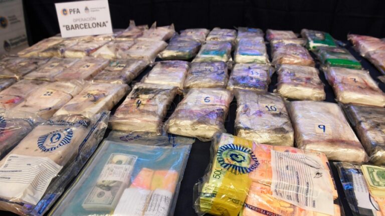 Desbarataron una banda que intentaba traficar 71 kilos de cocaína a España
