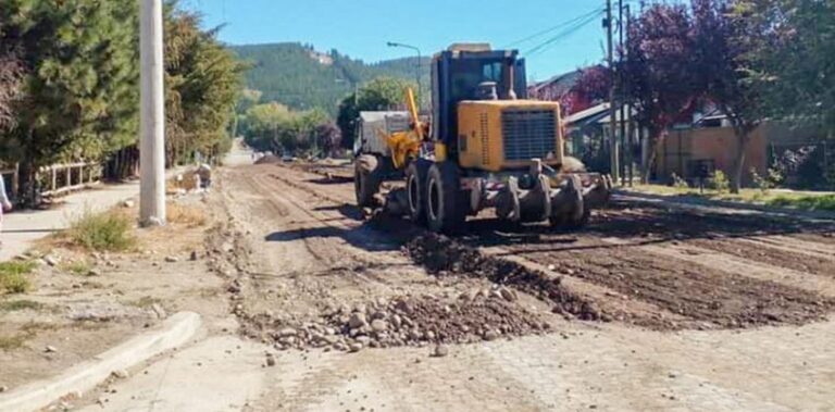 Junín de los Andes: provincia y municipio asfaltarán 48 cuadras