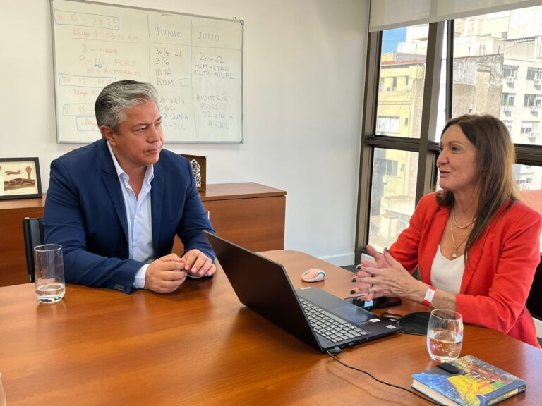 Rolando Figueroa gestiona mejoras para los aeropuertos de San Martín de los Andes y Chos Malal
