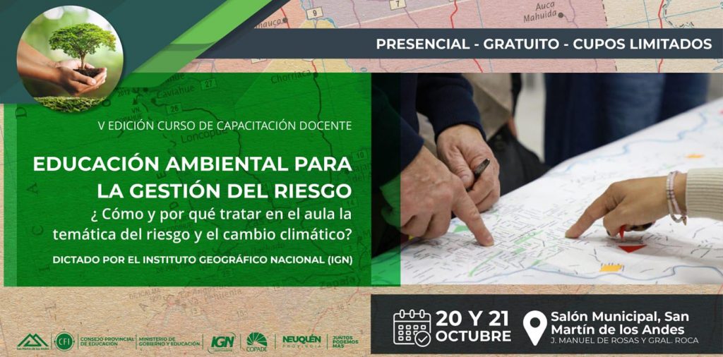 COPADE organiza un curso de Educación Ambiental para docentes en San Martín de los Andes
