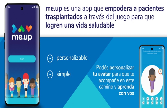 Me.up: la app argentina que ayuda a pacientes trasplantados a llevar un seguimiento de su tratamiento (a través de experiencias lúdicas)