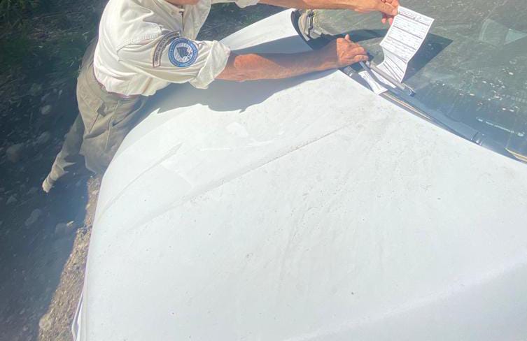 Policía y Parques Nacionales hace multas en Yuco