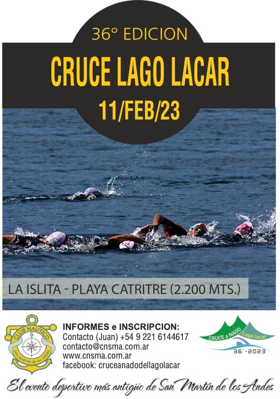 36º CRUCE A NADO DEL LAGO LACAR 2023
