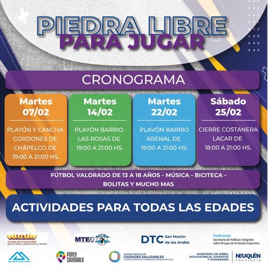 ¡Llega una nueva edición de «piedra libre para jugar»!