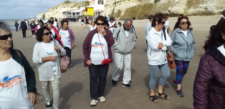 EL CONTINGENTE DE LOS ADULTOS MAYORES YA ESTÁ EN LAS GRUTAS