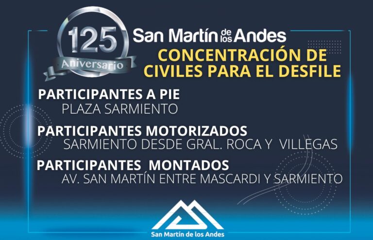 Información importante para quienes participarán del desfile Cívico Militar del sábado 4 de febrero