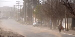 Alerta meteorológico por vientos intensos para el sur y centro de Neuquén