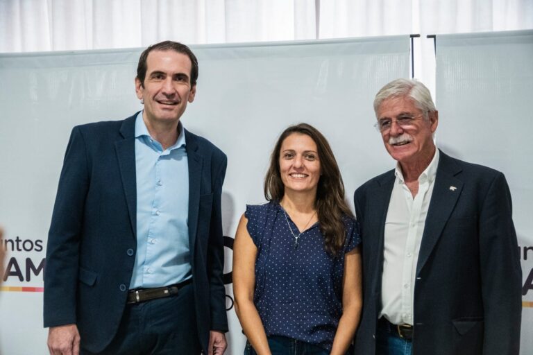 Pablo Cervi recibió el respaldo de dirigentes nacionales