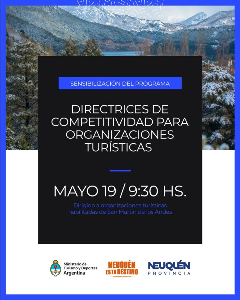 Programa: “Directrices de Competitividad para Organizaciones Turísticas”