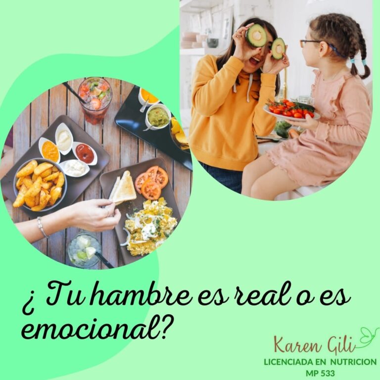 Tres tipos de hambre: se come por necesidad, por placer y por emociones