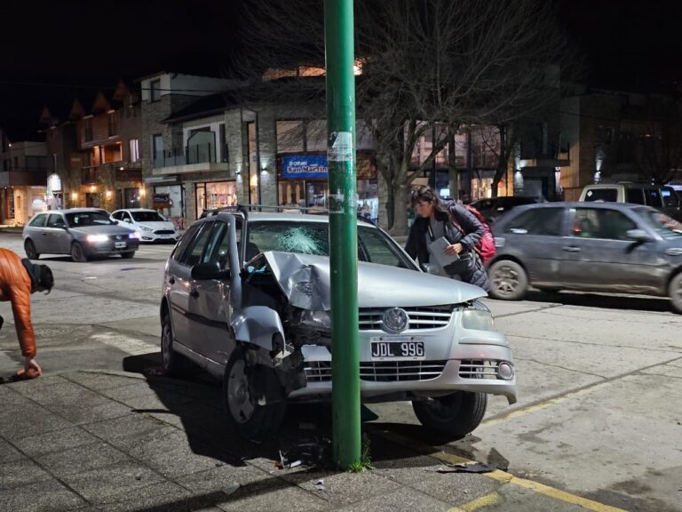 Violento choque en el centro de la ciudad