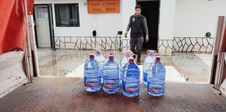 Asistencia de Defensa Civil en Sauzal Bonito