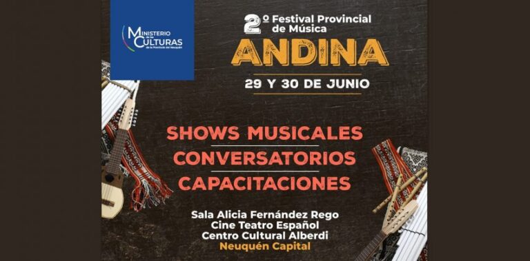 Se viene el Segundo Festival Provincial de Música Andina