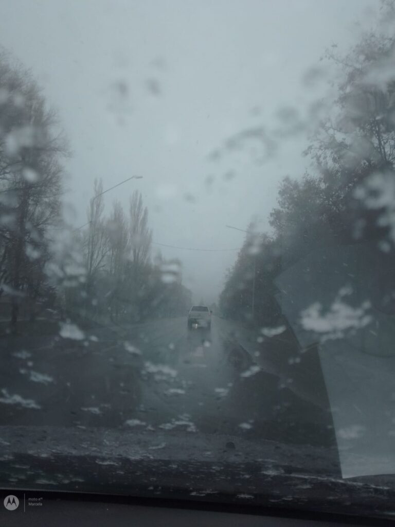 Alertan por un frente con lluvia que ingresa desde el sur de la provincia