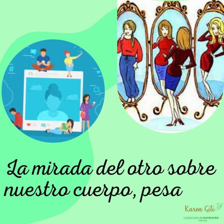 El peso de la mirada del otro