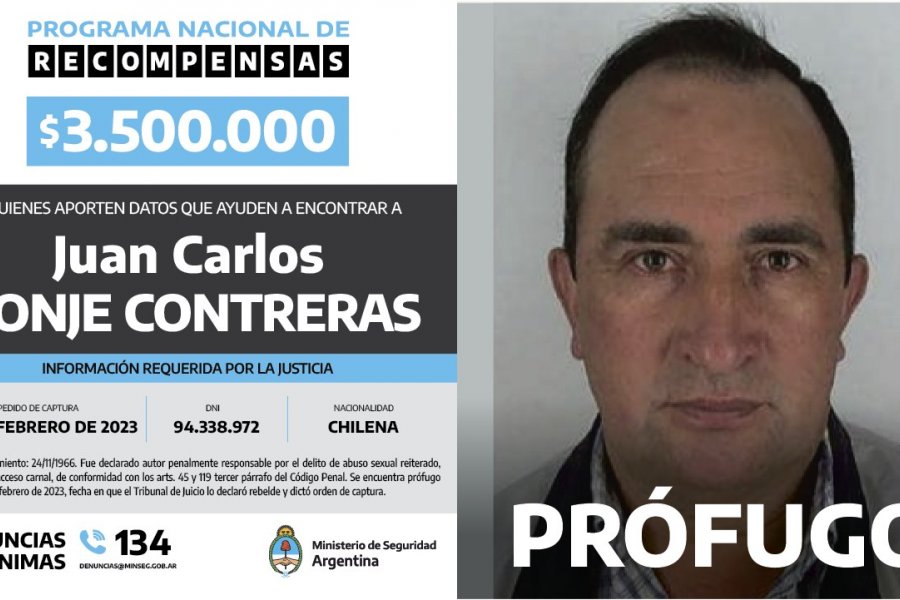 Recompensarán con 3.500.000 por datos del paradero de Juan Carlos Monje Contreras thumbnail