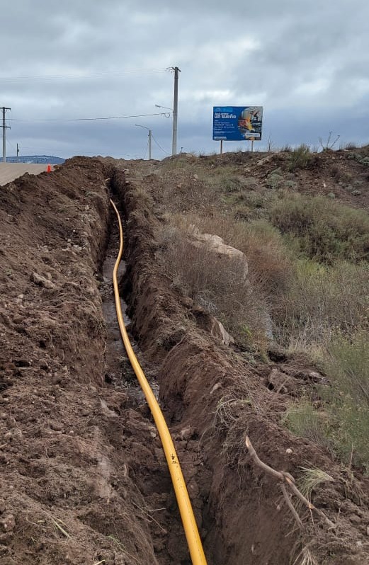 Comenzó la obra que llevará el gas a los 164 lotes de PROCREAR de Chacra 28