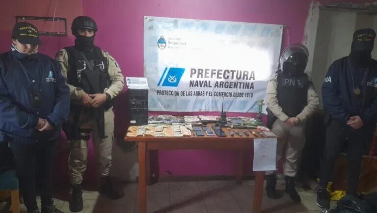 Prefectura allanó una vivienda que funcionaba como kiosco narco