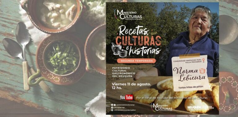 Presentan receta de tortas fritas de piñón