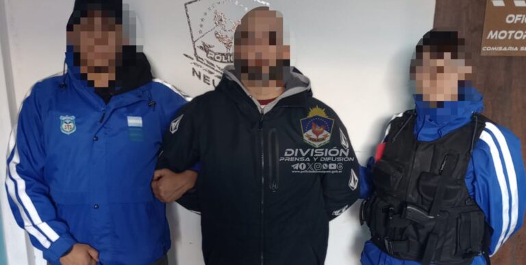 Allanamiento con secuestros y sujeto demorado por ilícito cometido en San Martín de los Andes