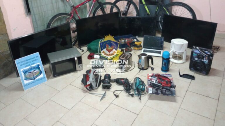 Allanamiento en barrio Gobernadores Neuquinos dio resultados positivos