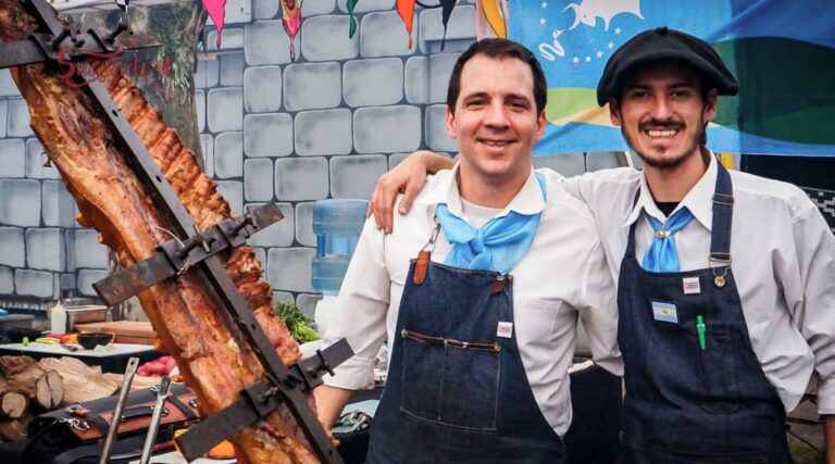 Un neuquino subió al podio en competencia de asado en Chile