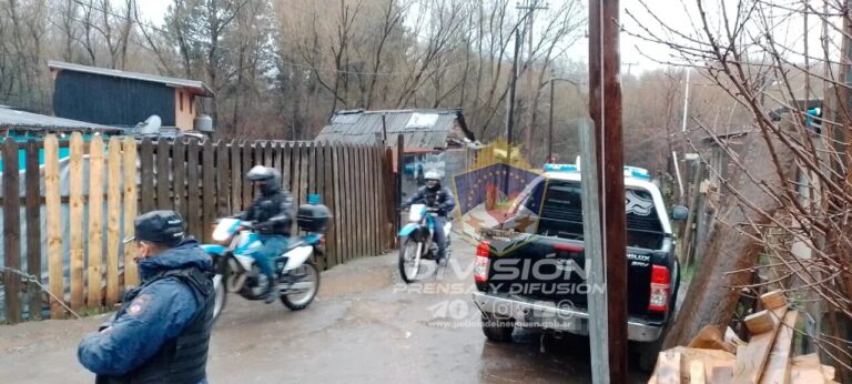 Allanamiento en barrio Chacra IV logró recuperar elementos robados y dinero en efectivo