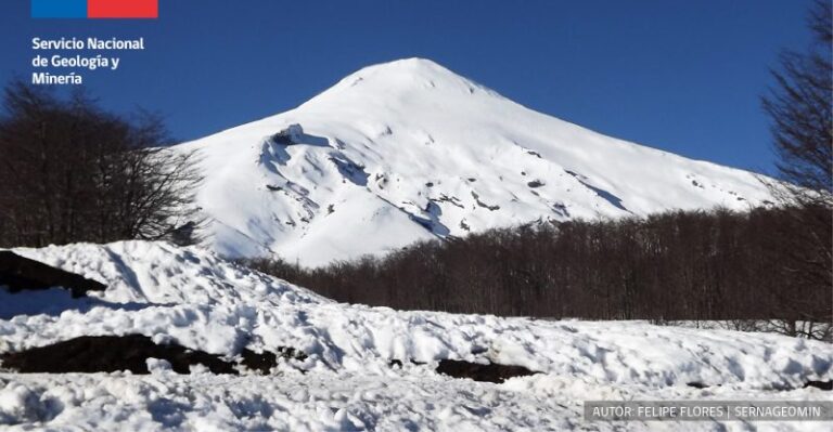 #Ahora Sernageomin emitió Alerta Naranja para el Volcán Villarrica