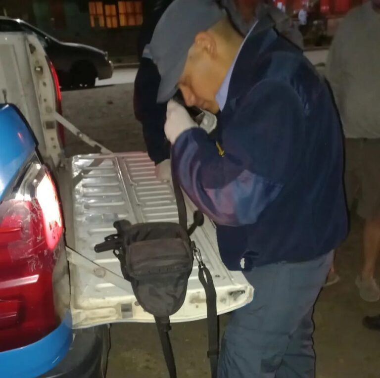 Disparó contra una persona y fue demorado por la policía