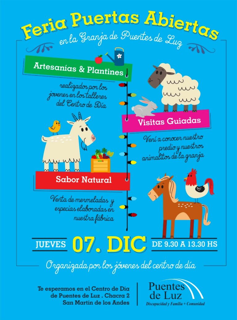 Se viene la Feria de Puertas Abiertas de Puentes de Luz