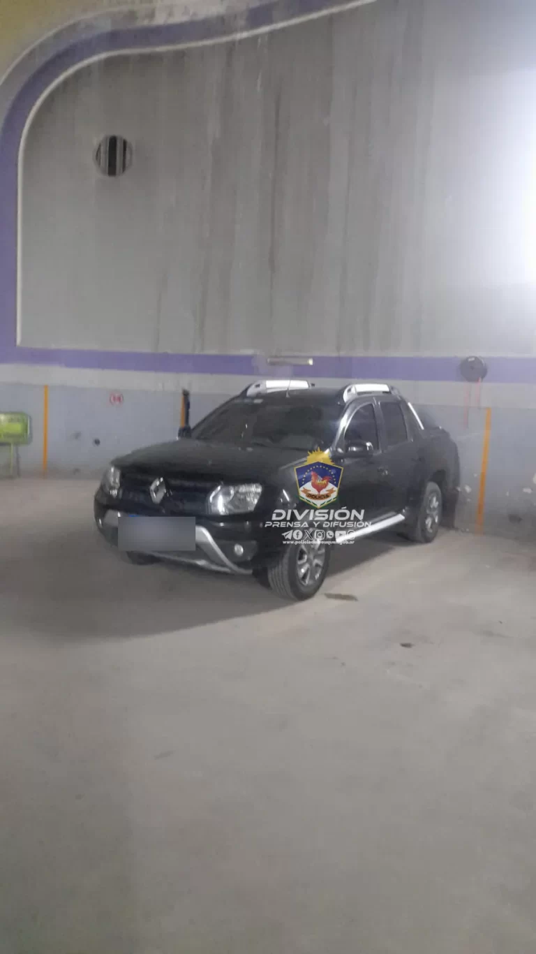 Policía recuperó una camioneta robada en Villa La Angostura