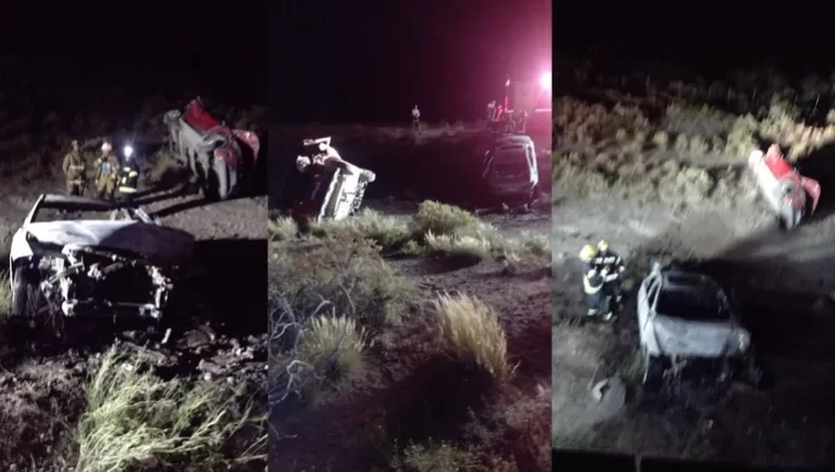 ¿Qué causó el triple choque en la Ruta 237?
