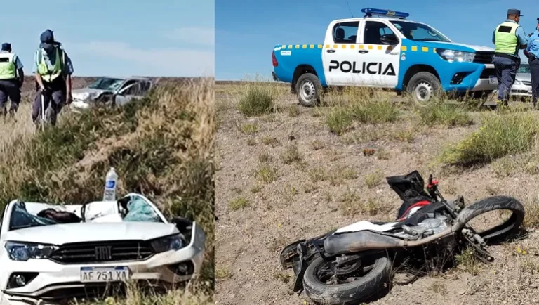 Ruta 237: un muerto y varios heridos por un choque múltiple