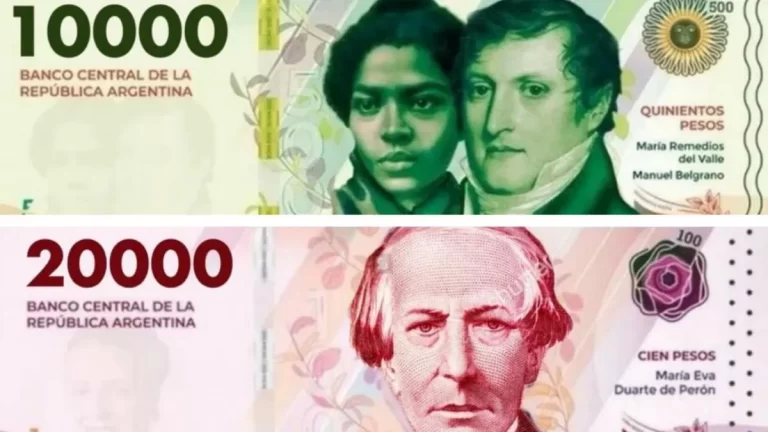 Los nuevos billetes de $10.000 y $20.000: sus características y cuándo empiezan a circular