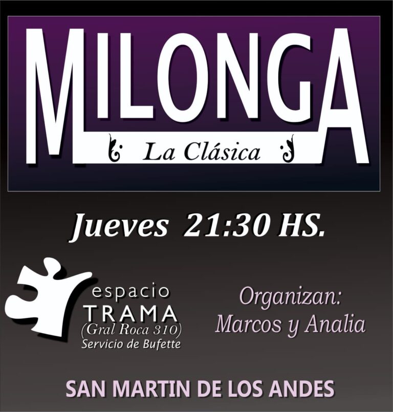 Funciones en Espacio Trama para esta semana