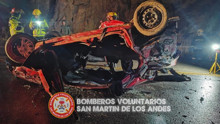 Volcaron en Ruta 40