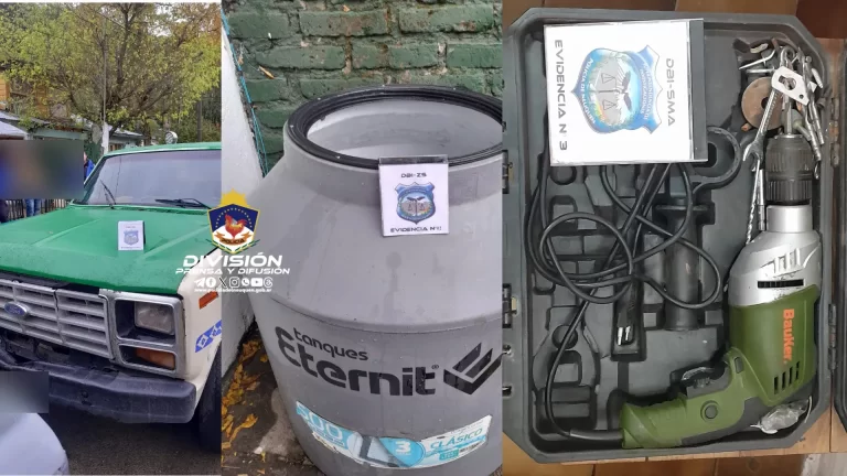 En un allanamiento dieron con elementos robados