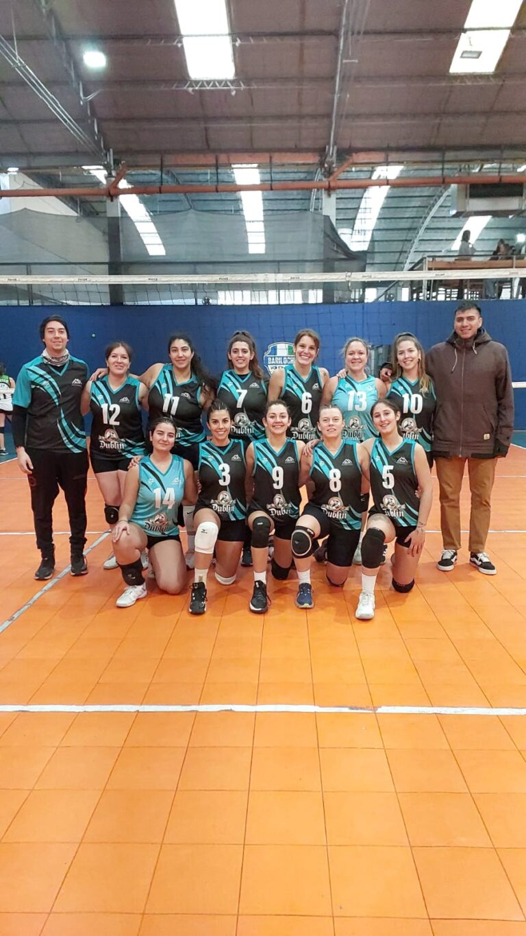 Vóley femenino: terceras en la tabla