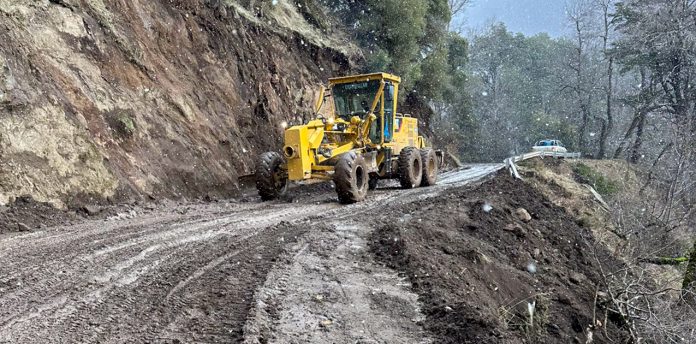 Terminaron las tareas en el camino a Quila Quina