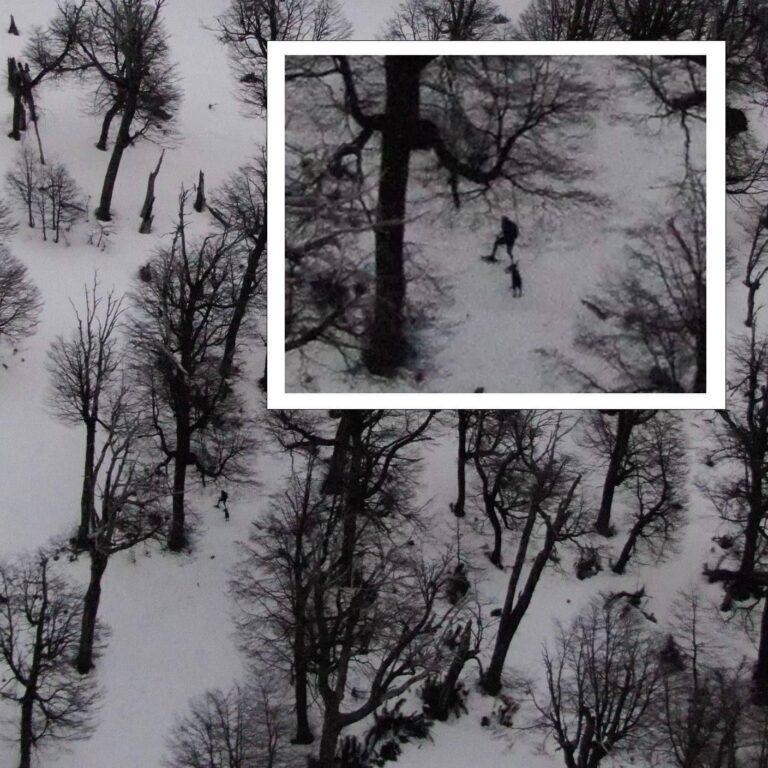 Rescataron a dos muejeres extraviadas en el Cerro Quilanlahue