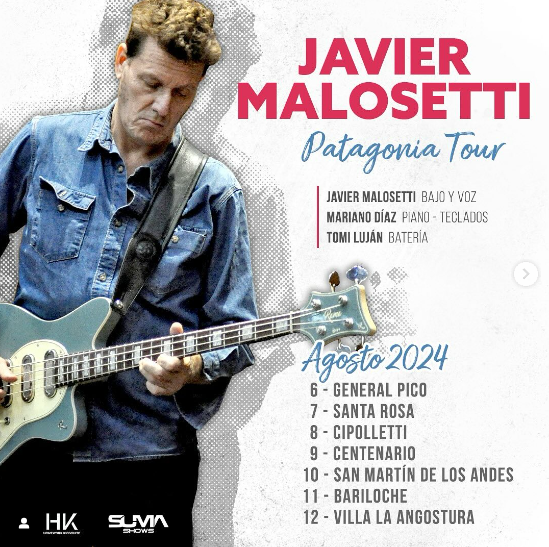 Javier Malosetti llega a San Martín de los Andes