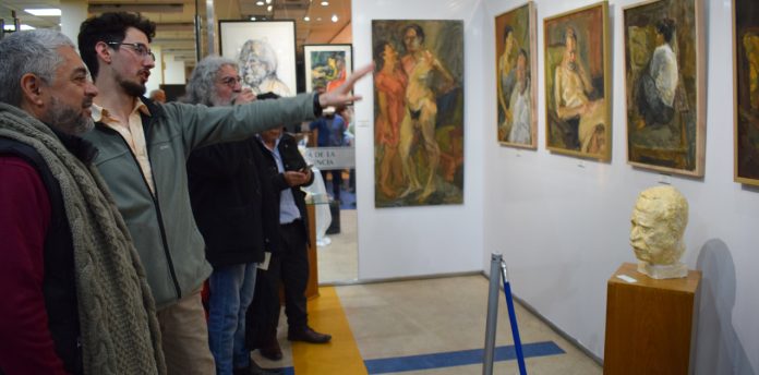 El artista sanmartinense Manuel Jelen expone en Casa del Neuquén
