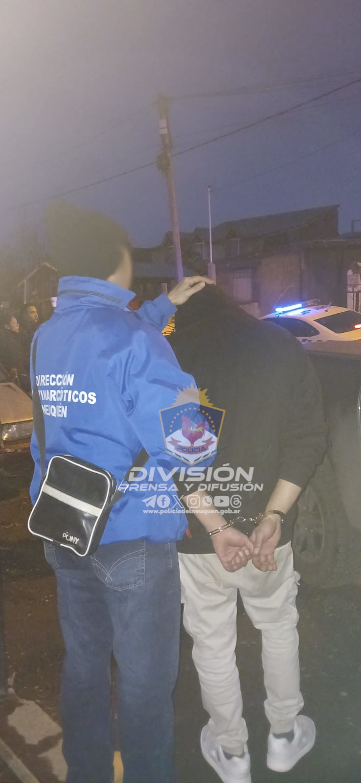 En allanamiento secuestraron droga y demoraron a un hombre
