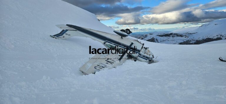 Chapelco Ski Resort «la avioneta sobrevolaba el complejo a muy baja altura»