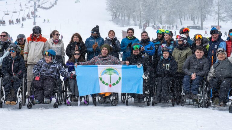 Provincia y Municipio acompañan la Primera Clínica de Esquí Adaptado de Argentina